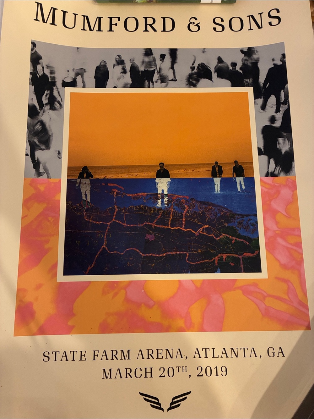 Mumford and Sons Concert Poster